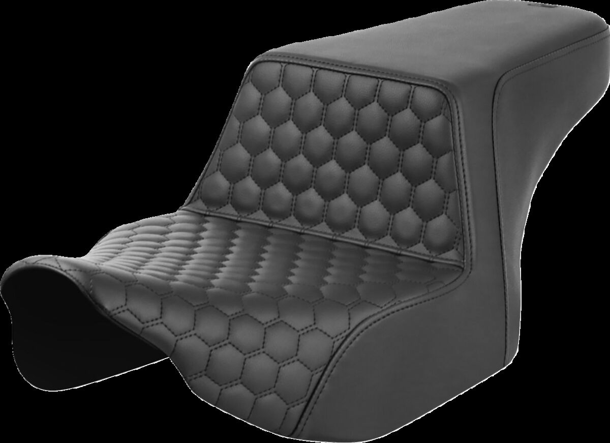 SADDLEMEN 823-07-17700 Sella Step-Up Honeycomb HARLEY DAVIDSON FLHX 1923 ABS 23>25