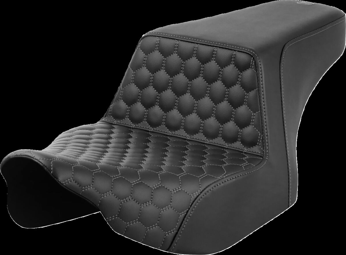 SADDLEMEN 823-07-17702 Sella Step-Up Honeycomb HARLEY DAVIDSON FLHX 1923 ABS 23>25