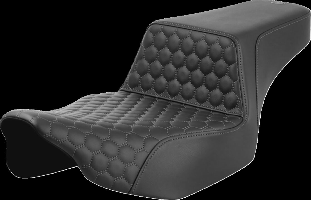 SADDLEMEN 823-07-17802 Sella Step-Up Honeycomb HARLEY DAVIDSON FLHX 1923 ABS 23>25