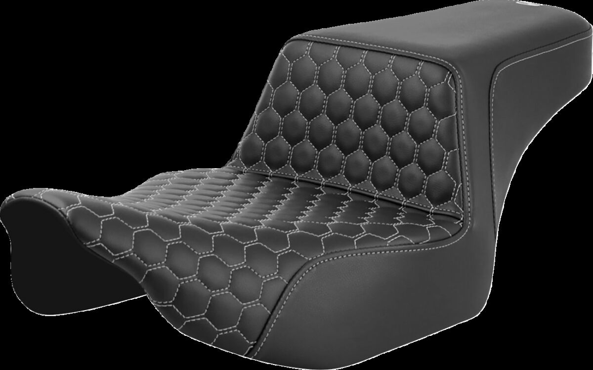 SADDLEMEN 823-07-17805 Sella Step-Up Honeycomb HARLEY DAVIDSON FLHX 1923 ABS 23>25