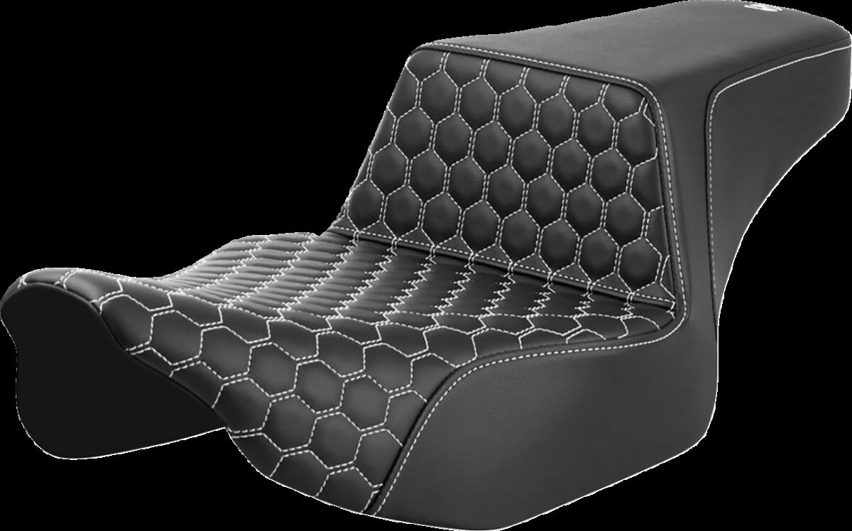 SADDLEMEN 823-07-17806 Sella Step-Up Honeycomb HARLEY DAVIDSON FLHX 1923 ABS 23>25
