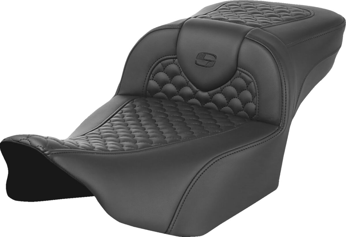 SADDLEMEN 823-07-20900 Sella Roadsofa con cuciture smerlate HARLEY DAVIDSON FLHX 1923 ABS 23>25