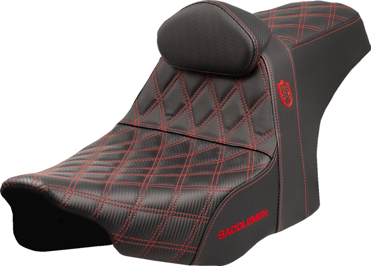 SADDLEMEN SC82307DB4 Sella aderenza ad alte prestazioni SDC Pro Series HARLEY DAVIDSON FLHX 1923 ABS 23>25