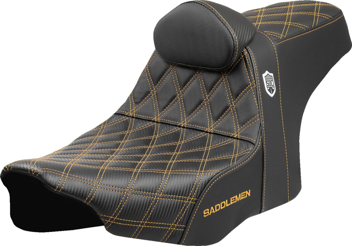 SADDLEMEN SC82307DB7 Sella aderenza ad alte prestazioni SDC Pro Series HARLEY DAVIDSON FLHX 1923 ABS 23>25