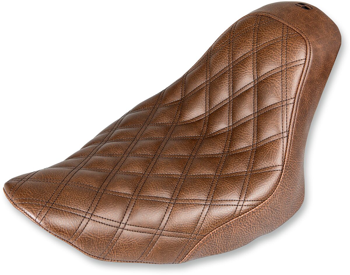 SADDLEMEN 806-12-002BLS Sella singola Renegade con cuciture a rombi HARLEY DAVIDSON FLSTF 1690 ABS 06>17