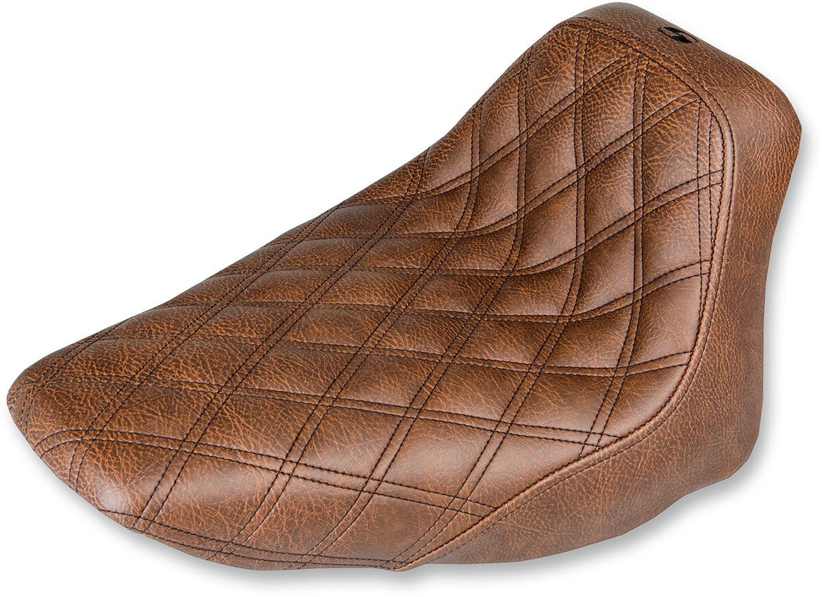 SADDLEMEN 806-15-002BLS Sella singola Renegade con cuciture a rombi HARLEY DAVIDSON FLSTC 1690 ABS 06>17