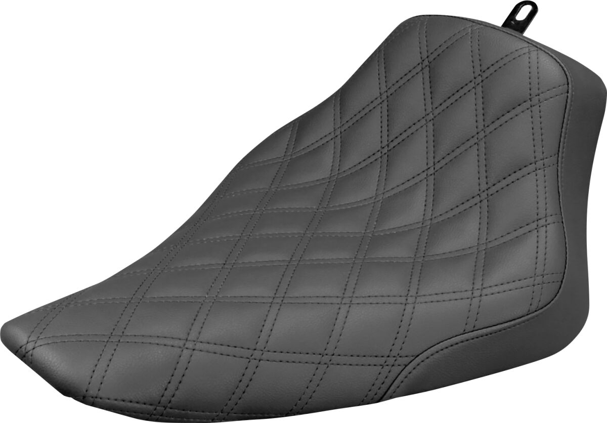 SADDLEMEN 812-26-002LS Sella singola Renegade con cuciture a rombi HARLEY DAVIDSON FLS 1690 11>17