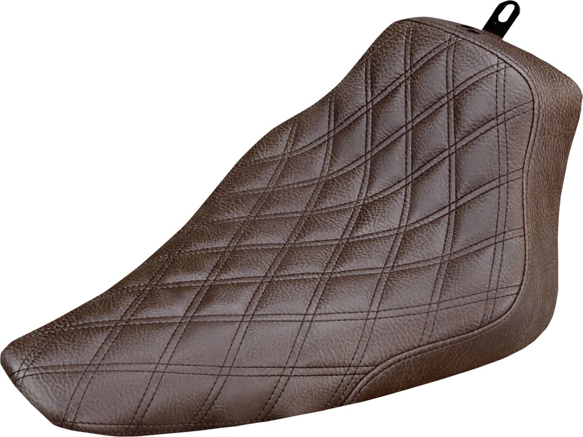 SADDLEMEN 812-26-002BLS Sella singola Renegade con cuciture a rombi HARLEY DAVIDSON FLS 1690 11>17
