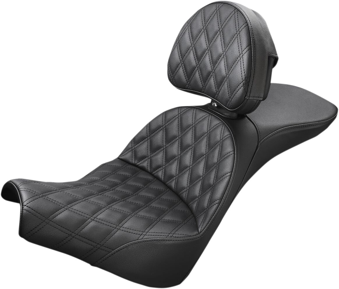 SADDLEMEN 818-30-030LS Sella con cuciture a rombi Explorer HARLEY DAVIDSON FXBB 1923 ABS 18>25