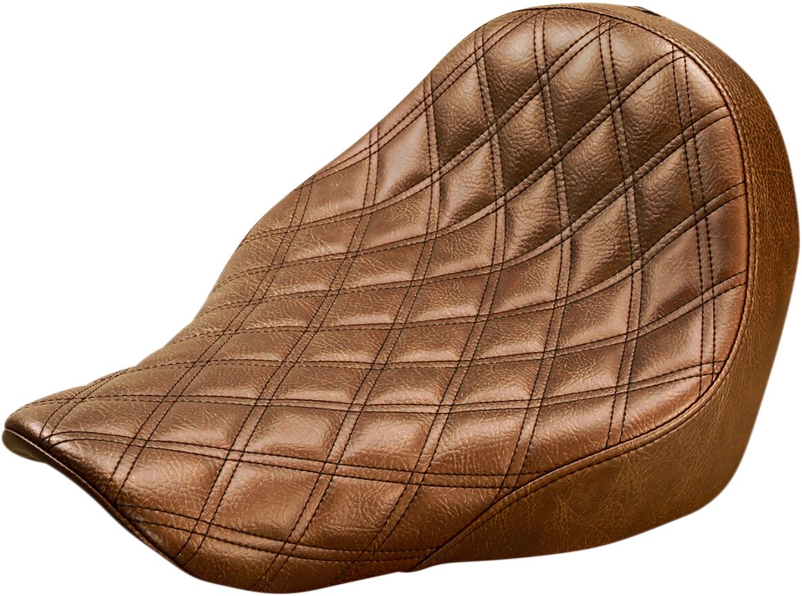 SADDLEMEN 818-29-002BLS  SELLA PILOTA Renegade con cuciture a rombi HARLEY DAVIDSON FXLRS 1923 ABS 18>25