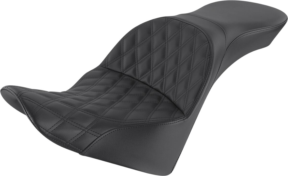 SADDLEMEN 818-33-029LS Sella con cuciture a rombi Explorer HARLEY DAVIDSON FLHCS 1868 ABS 18>24