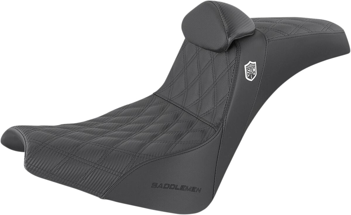 SADDLEMEN SC81830DBRT Sella aderenza ad alte prestazioni SDC Pro Series HARLEY DAVIDSON FXBB 1923 ABS 18>25