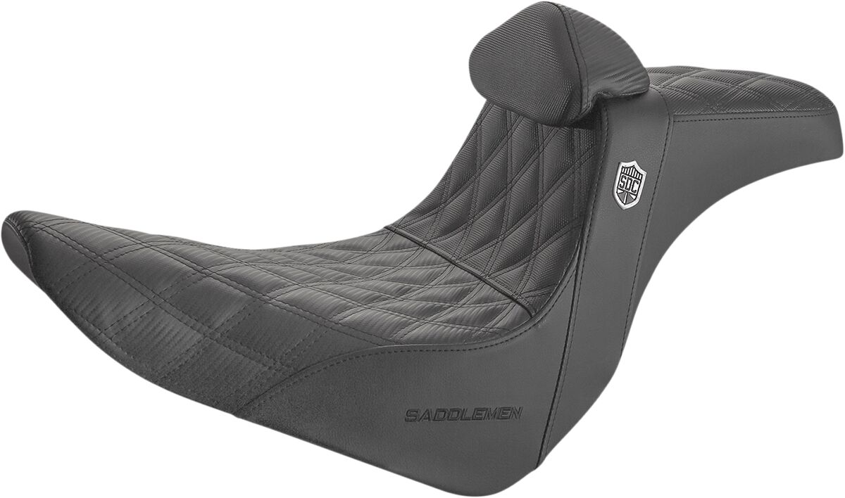 SADDLEMEN SC81829DBRT Sella aderenza ad alte prestazioni SDC Pro Series HARLEY DAVIDSON FXLRS 1923 ABS 18>25