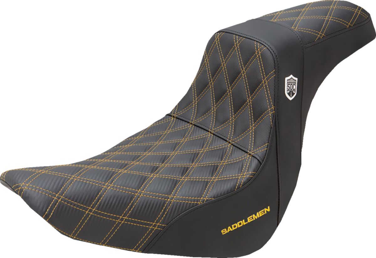 SADDLEMEN SC81829DGO Sella aderenza ad alte prestazioni SDC Pro Series HARLEY DAVIDSON FXLRS 1923 ABS 18>25