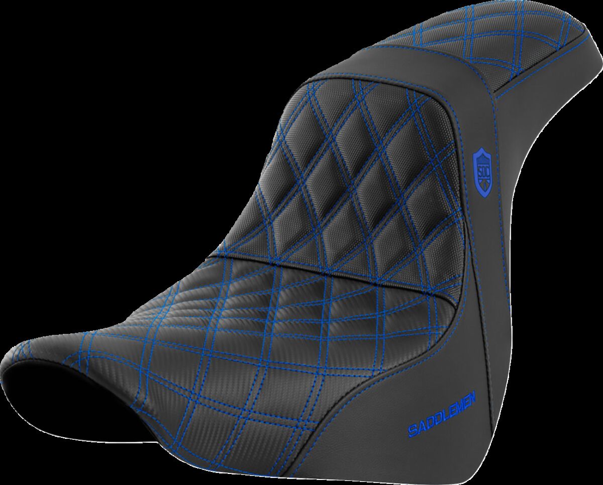 SADDLEMEN SC81829BLU Sella aderenza ad alte prestazioni SDC Pro Series HARLEY DAVIDSON FXLRS 1923 ABS 18>25