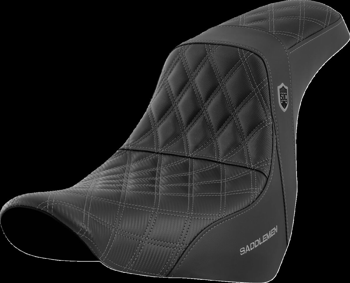 SADDLEMEN SC81829GRE Sella aderenza ad alte prestazioni SDC Pro Series HARLEY DAVIDSON FXLRS 1923 ABS 18>25