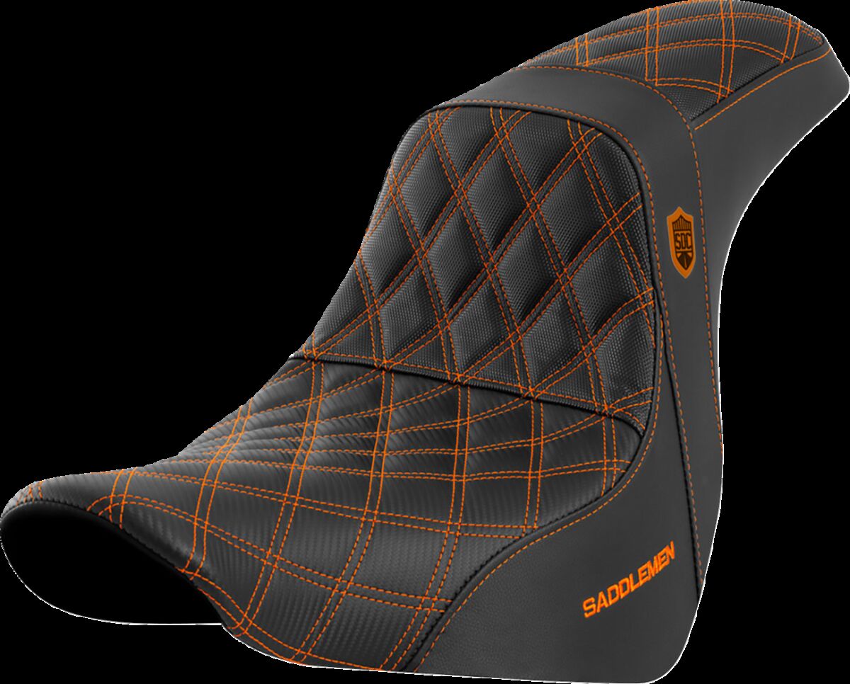 SADDLEMEN SC81829ORA Sella aderenza ad alte prestazioni SDC Pro Series HARLEY DAVIDSON FXLRS 1923 ABS 18>25