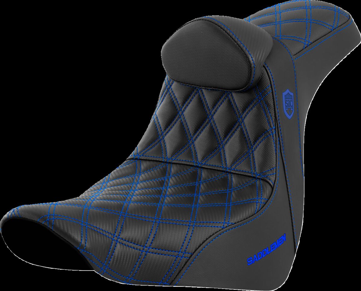 SADDLEMEN SC81829BLURT Sella aderenza ad alte prestazioni SDC Pro Series HARLEY DAVIDSON FXLRS 1923 ABS 18>25