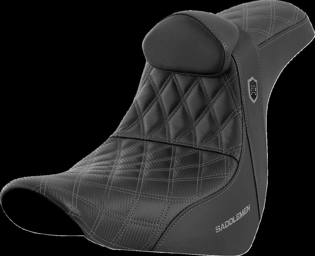 SADDLEMEN SC81829GRERT Sella aderenza ad alte prestazioni SDC Pro Series HARLEY DAVIDSON FXLRS 1923 ABS 18>25