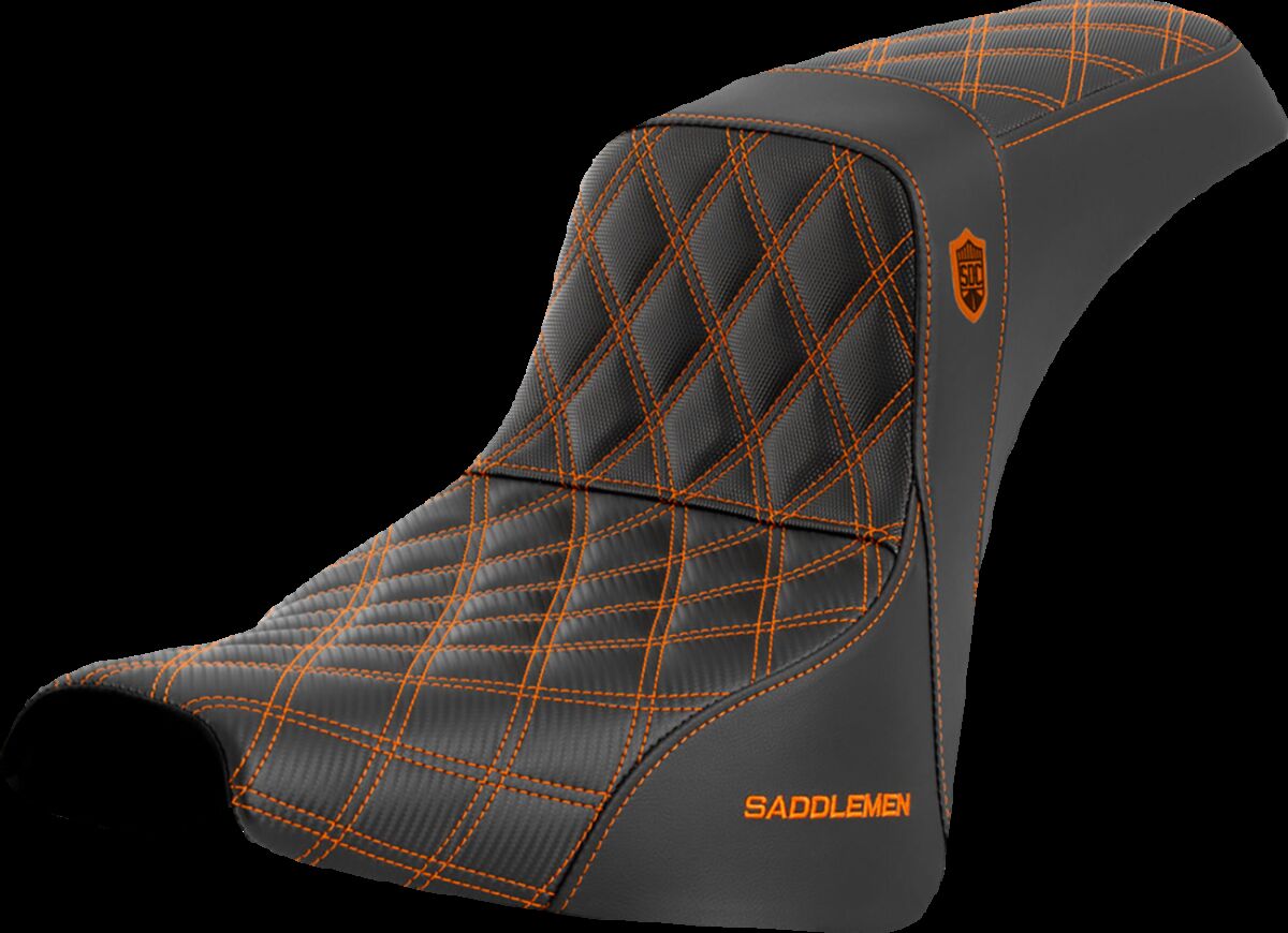 SADDLEMEN SC81830ORA Sella aderenza ad alte prestazioni SDC Pro Series HARLEY DAVIDSON FXBB 1923 ABS 18>25