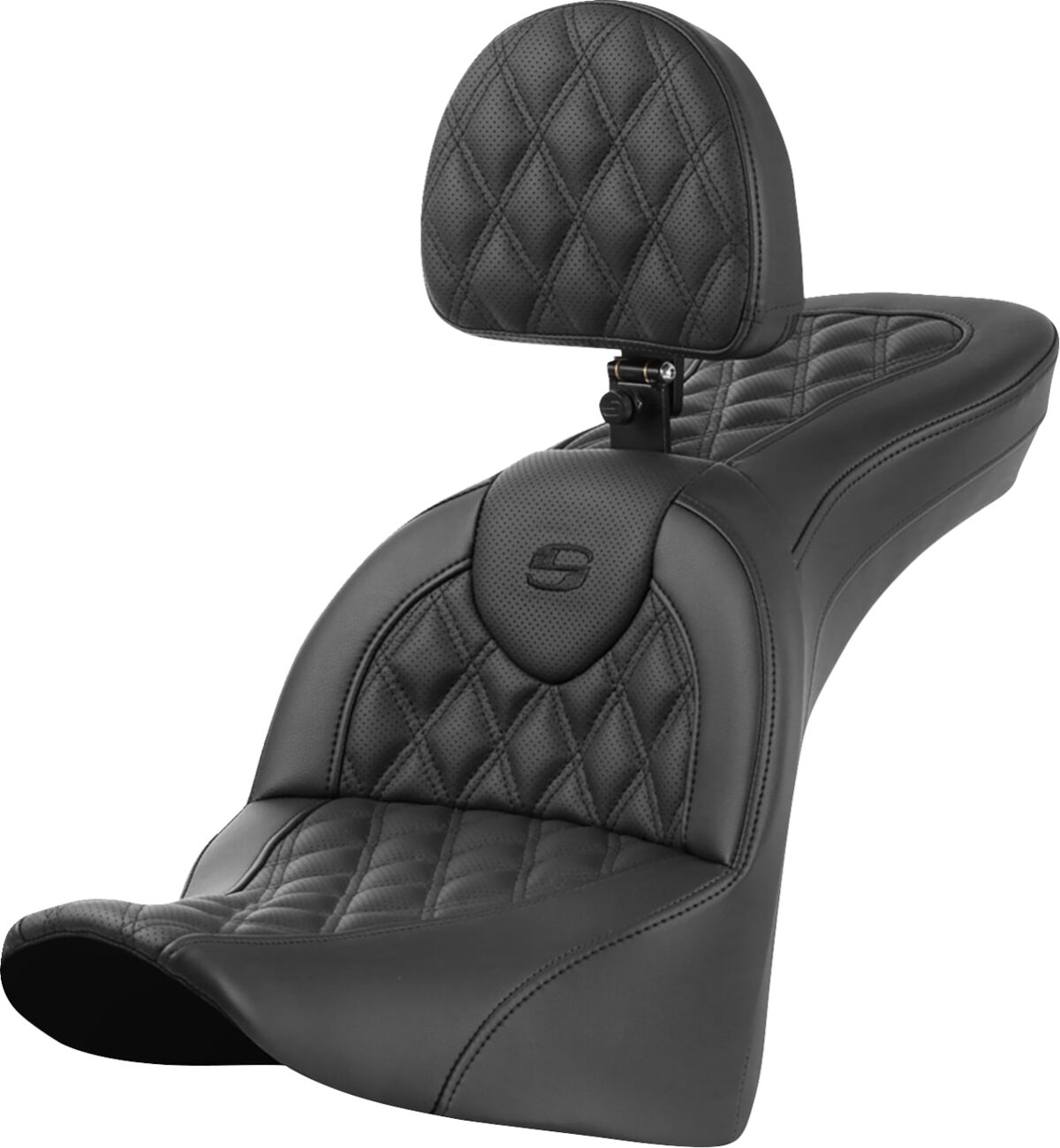 SADDLEMEN 818-33-182BR Sella Roadsofa con cuciture a rombi HARLEY DAVIDSON FLHCS 1868 ABS 18>24