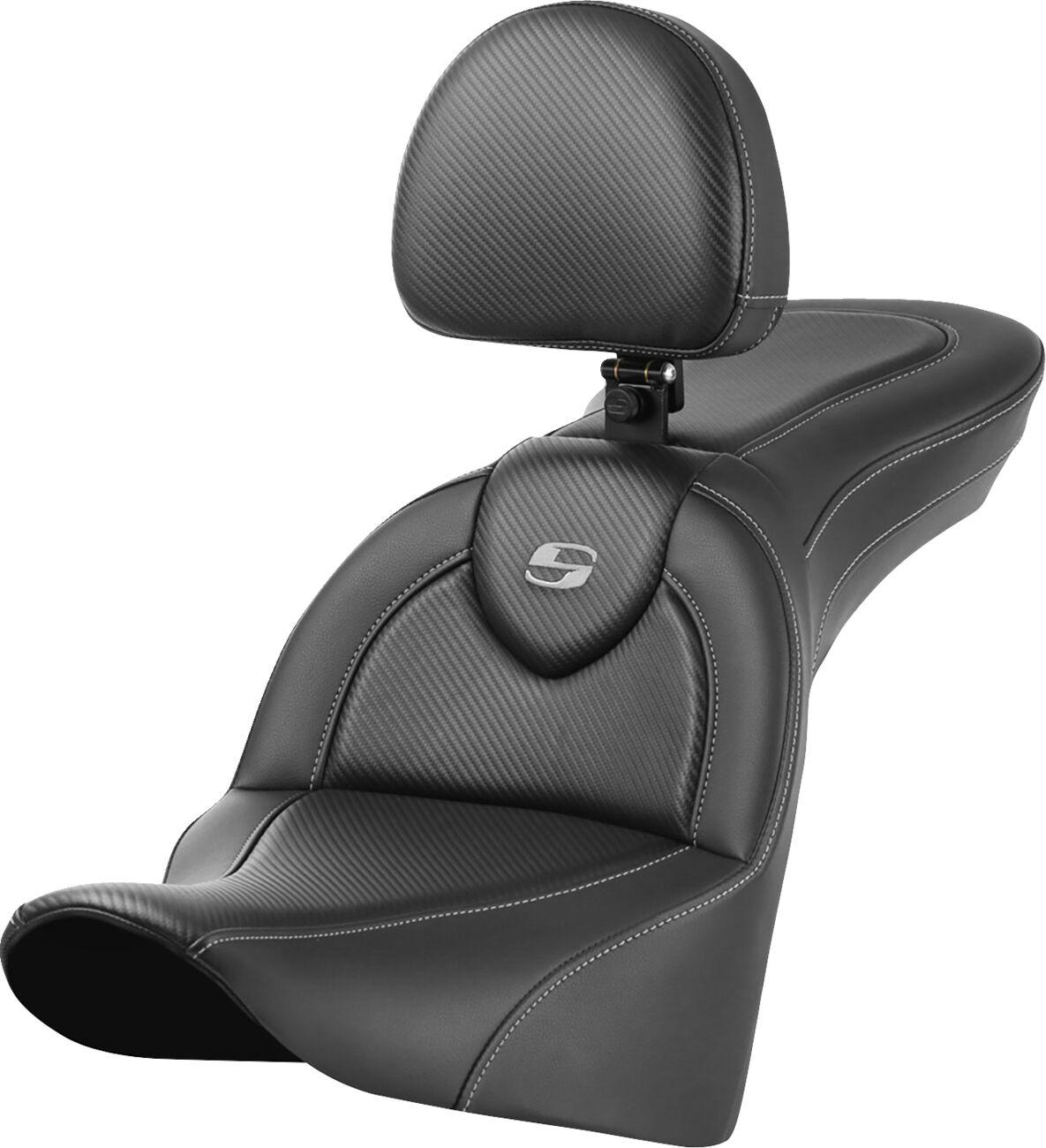 SADDLEMEN 818-33-185BR Sella RoadSofa in fibra di carbonio HARLEY DAVIDSON FLHCS 1868 ABS 18>24