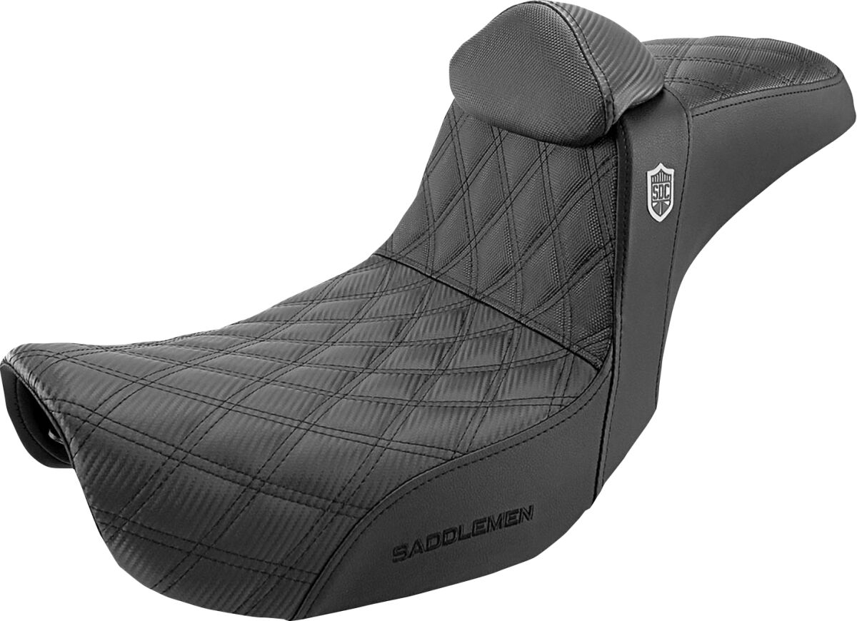 SADDLEMEN SC80604DBKRT Sella aderenza ad alte prestazioni SDC Pro Series HARLEY DAVIDSON FXDF 1690 ABS 06>17
