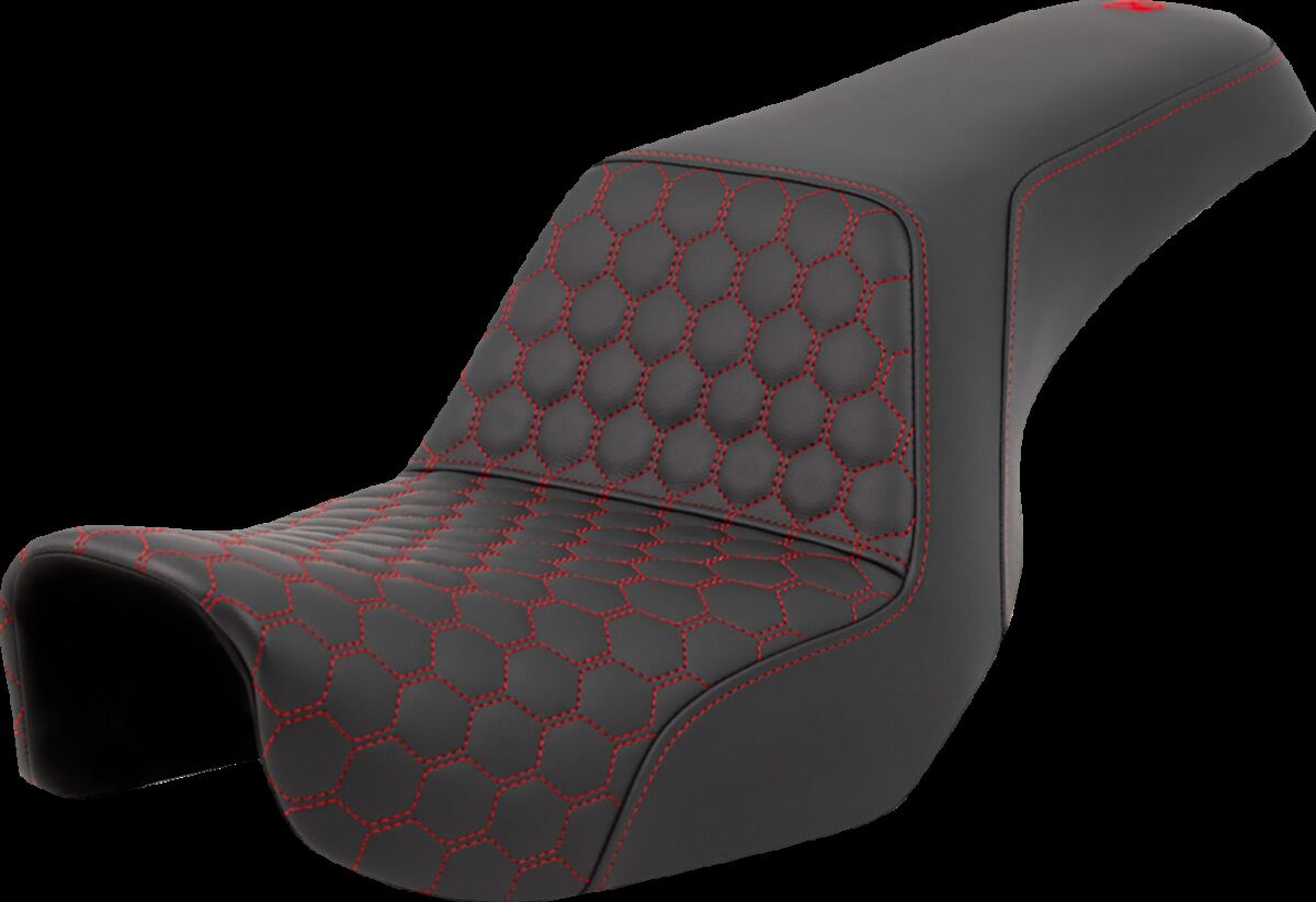 SADDLEMEN 806-04-17704 Sella Step-Up Honeycomb HARLEY DAVIDSON FXDF 1690 06>17