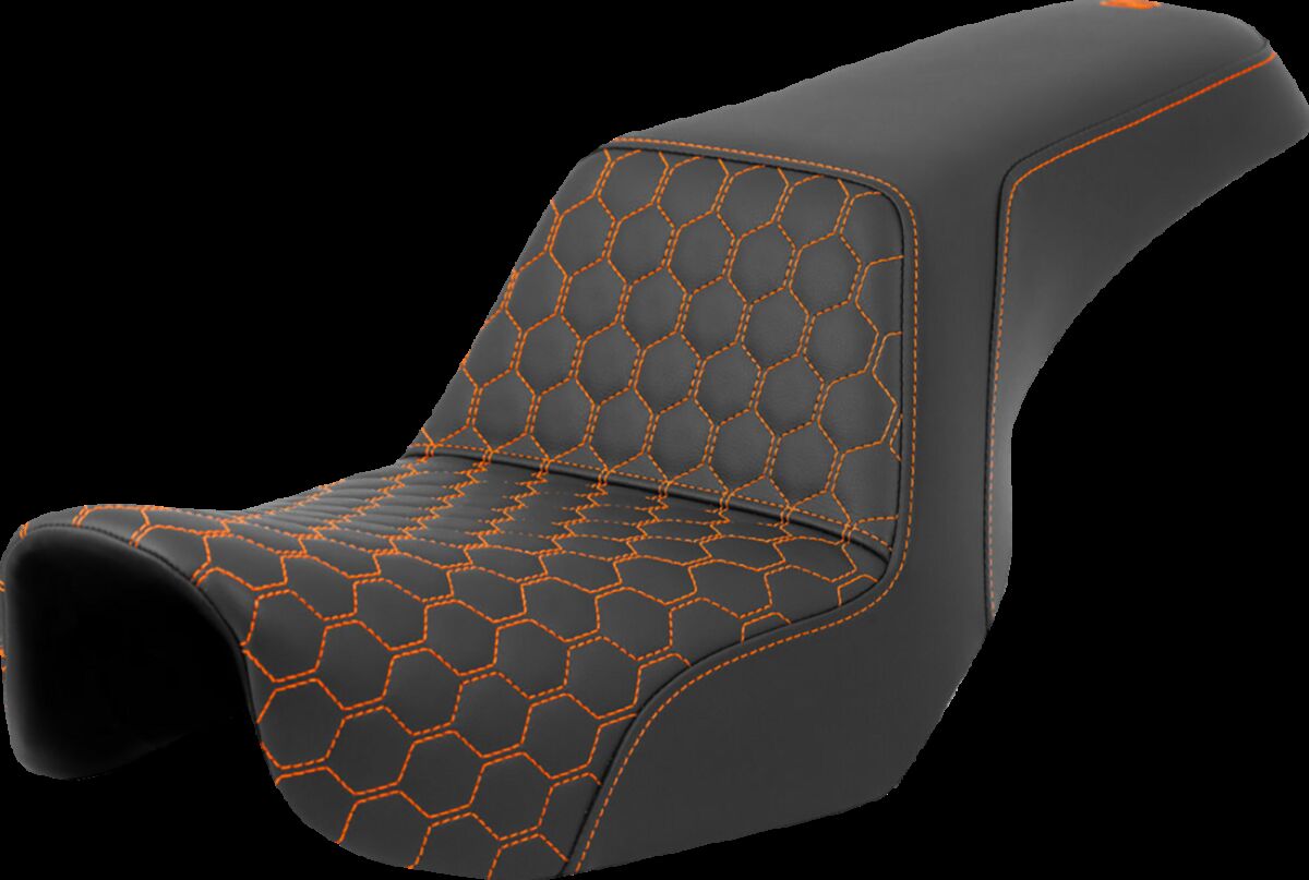 SADDLEMEN 806-04-17703 Sella Step-Up Honeycomb HARLEY DAVIDSON FXDF 1690 06>17