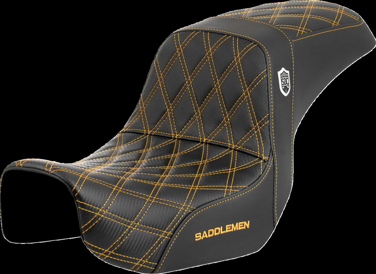 SADDLEMEN SC80604GOL Sella aderenza ad alte prestazioni SDC Pro Series HARLEY DAVIDSON FXDF 1690 06>17