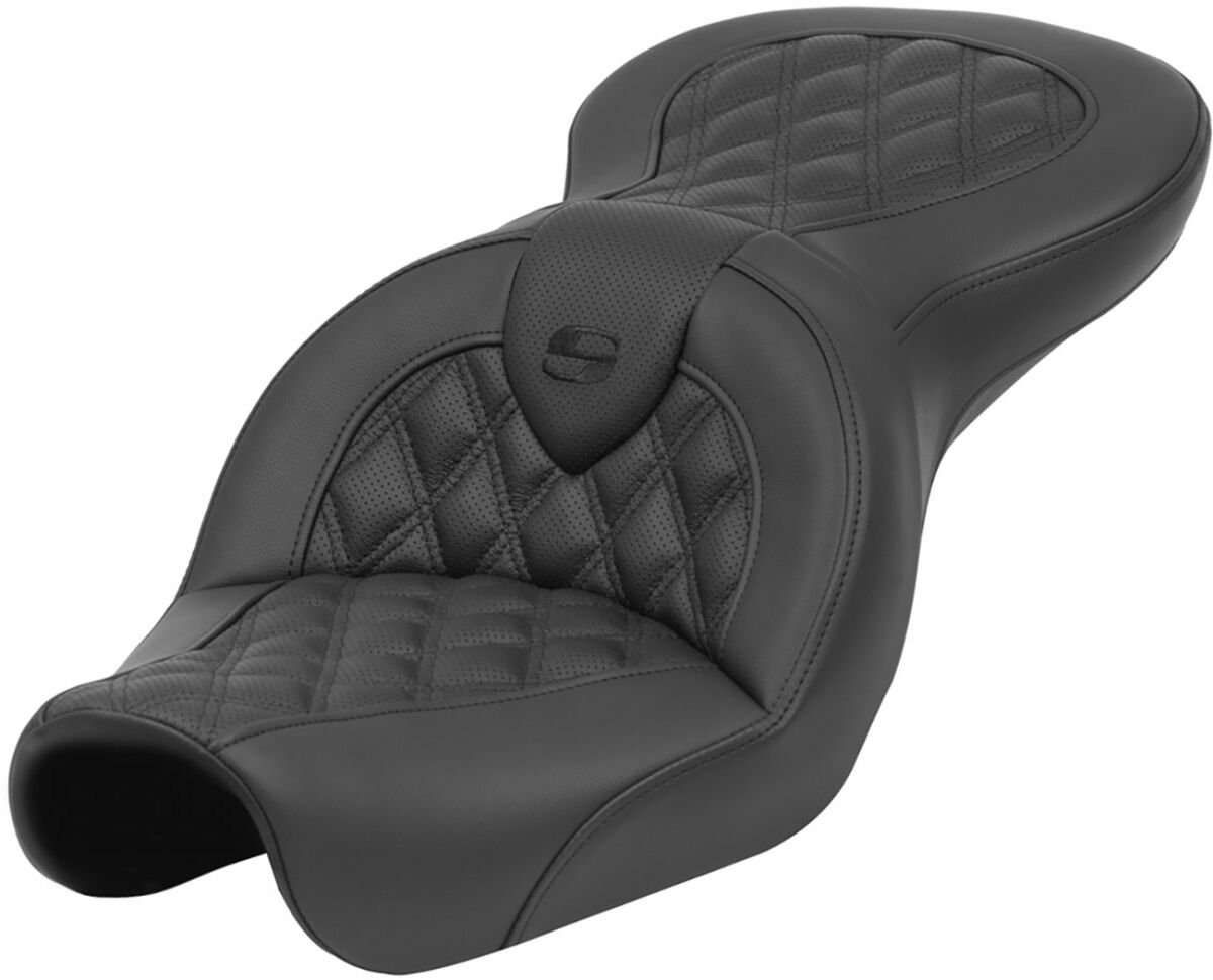 SADDLEMEN 804-04-182 Sella Roadsofa con cuciture a rombi HARLEY DAVIDSON FXDXI 1450 EFI 04>05