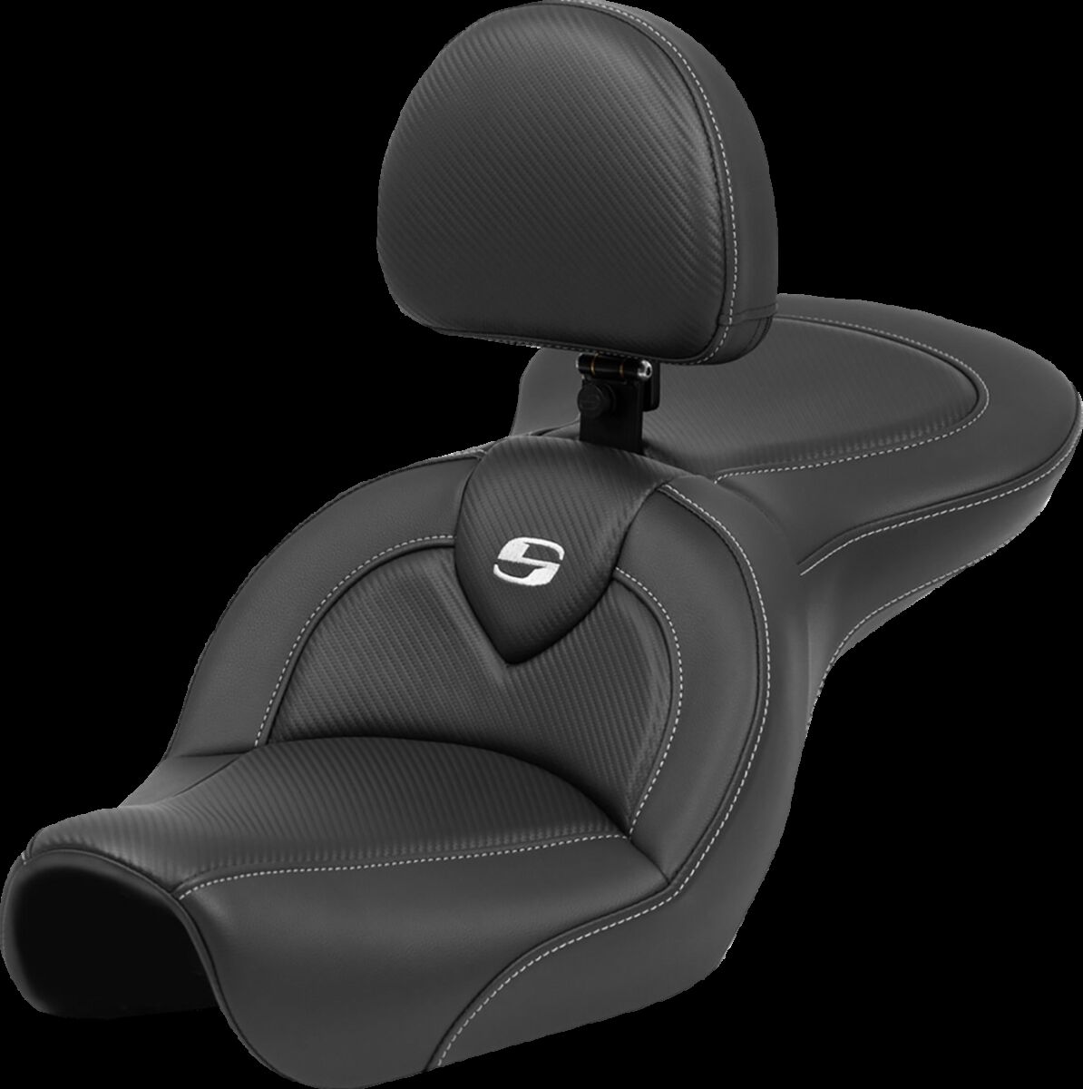 SADDLEMEN 804-04-185BR Sella RoadSofa in fibra di carbonio HARLEY DAVIDSON FXDXI 1450 EFI 04>05