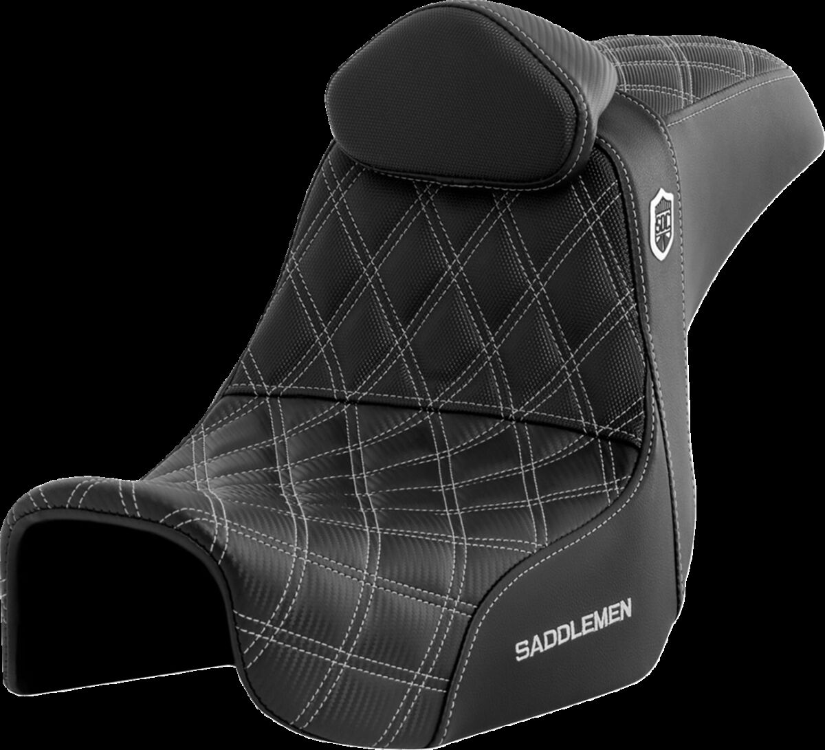 SADDLEMEN SC80604SILRT Sella aderenza ad alte prestazioni SDC Pro Series HARLEY DAVIDSON FXDF 1690 06>17