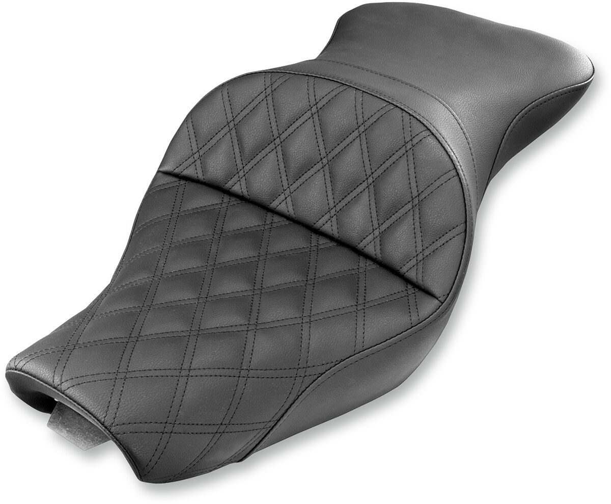 SADDLEMEN 807-03-029LS Sella con cuciture a rombi Explorer HARLEY DAVIDSON XL 883 N 04>22