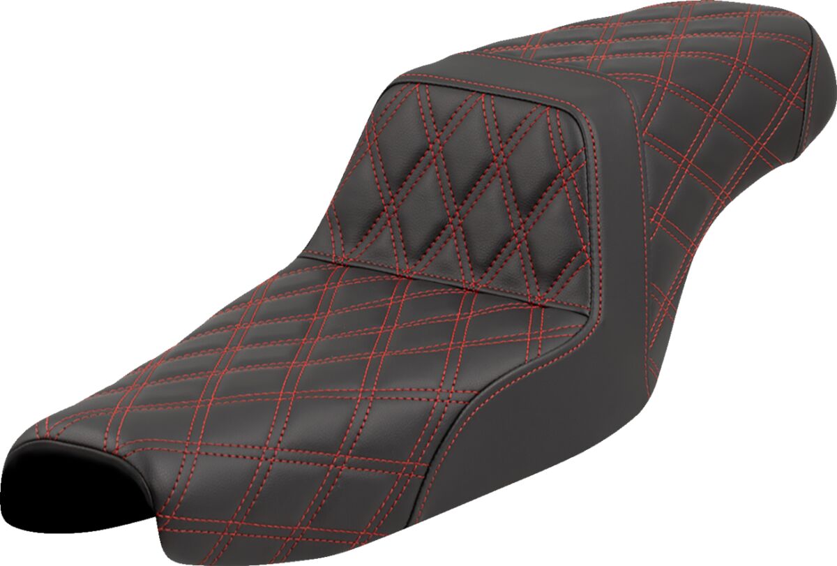 SADDLEMEN 807-11-17504 Sella Step-Up con cuciture a rombi HARLEY DAVIDSON XL 883 N 04>22