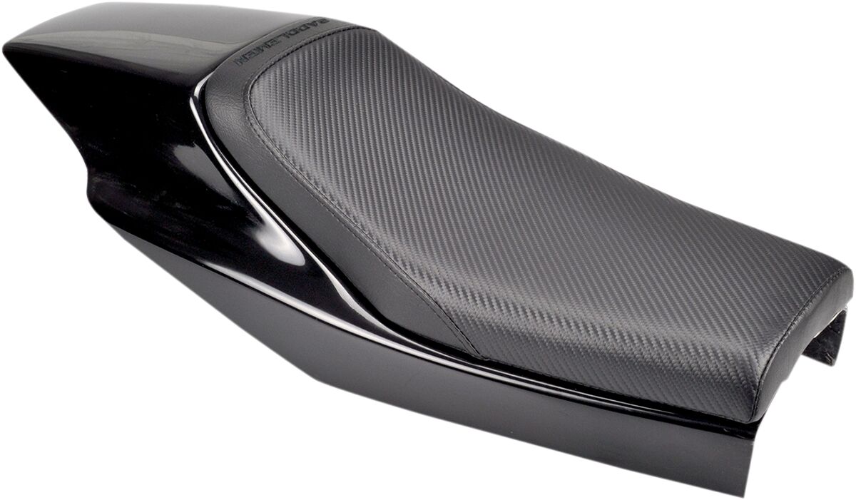 SADDLEMEN  Z4203 Sella PILOTA Eliminator Fibra di carbonio Harley Davidson XL 883 1200 Sportster 53 Custom 90>03