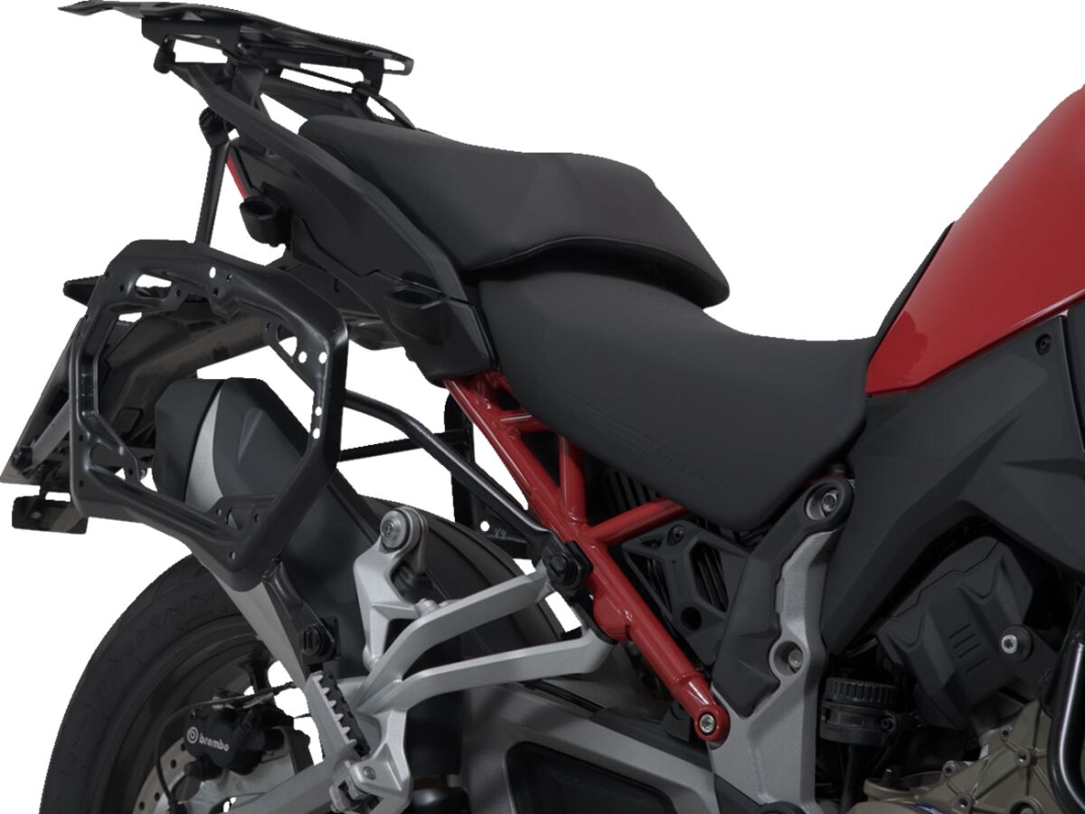 SW MOTECH KFT.22.822.30000/B Supporto borsa laterale DX SX PRO DUCATI MULTISTRADA V4 1200 ABS 21>24