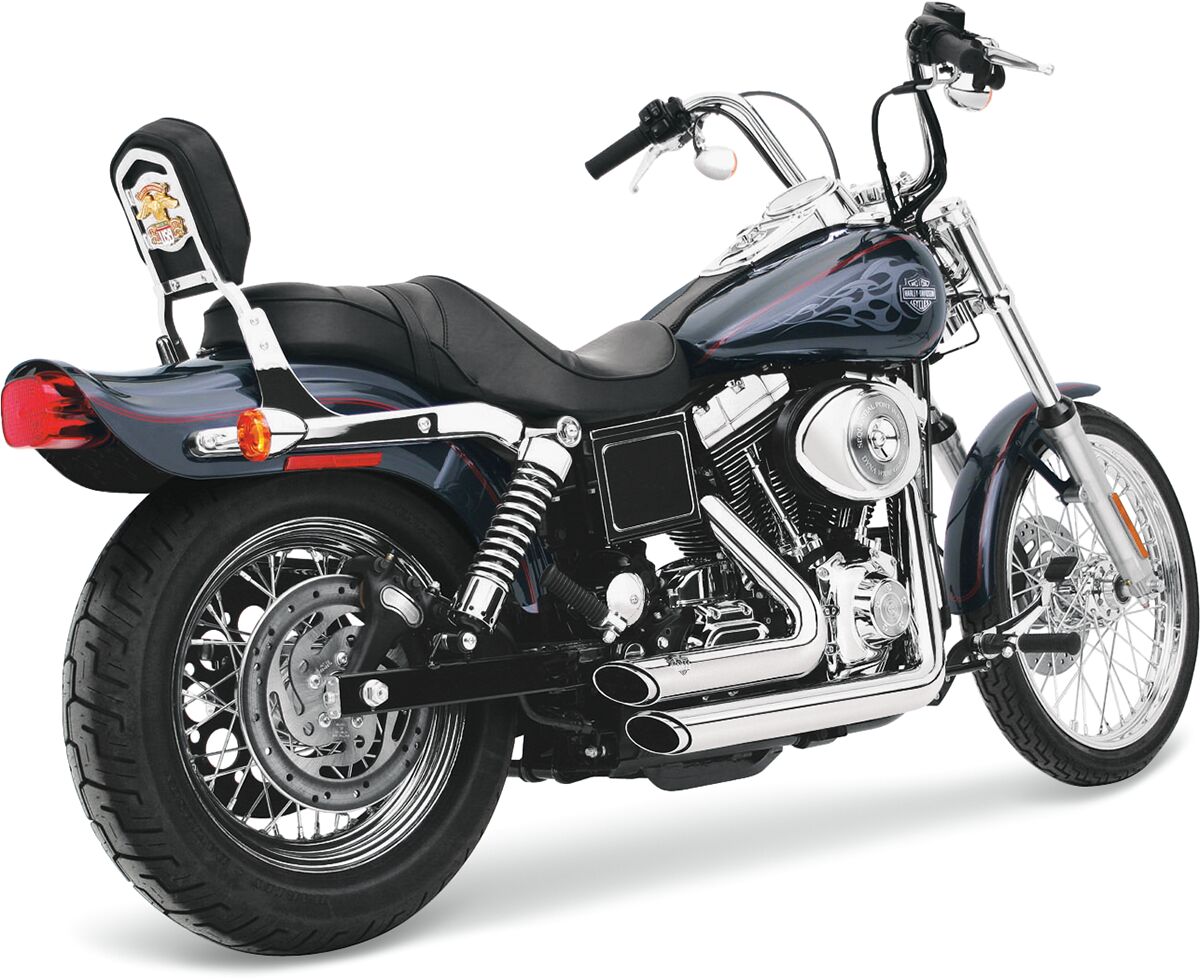 VANCE HINES 17213 Scarico Staggered Shortshot HARLEY DAVIDSON FXDXI 1450 EFI 91>05