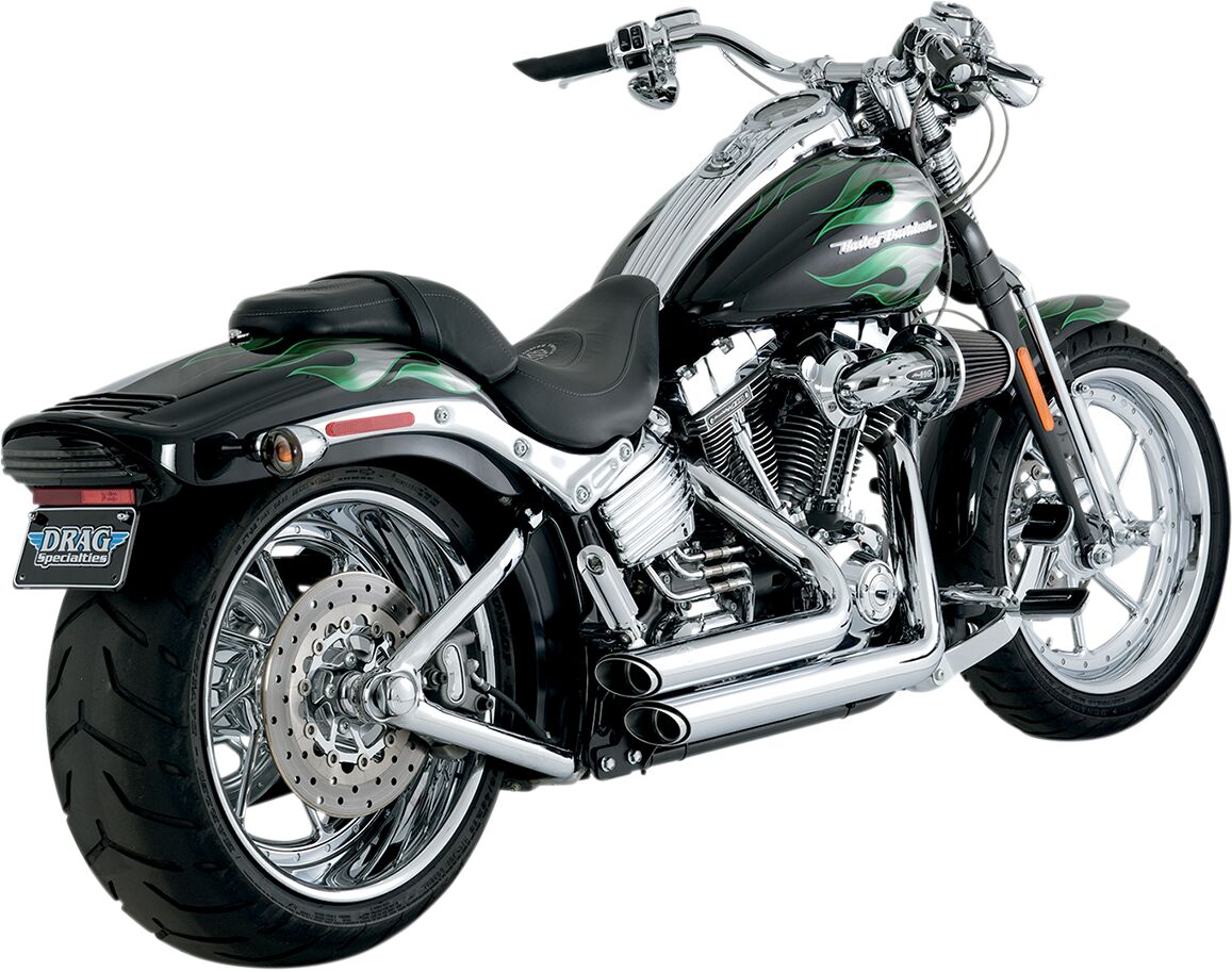 VANCE HINES 17221 Scarico Staggered Shortshot HARLEY DAVIDSON FXS 1584 86>11
