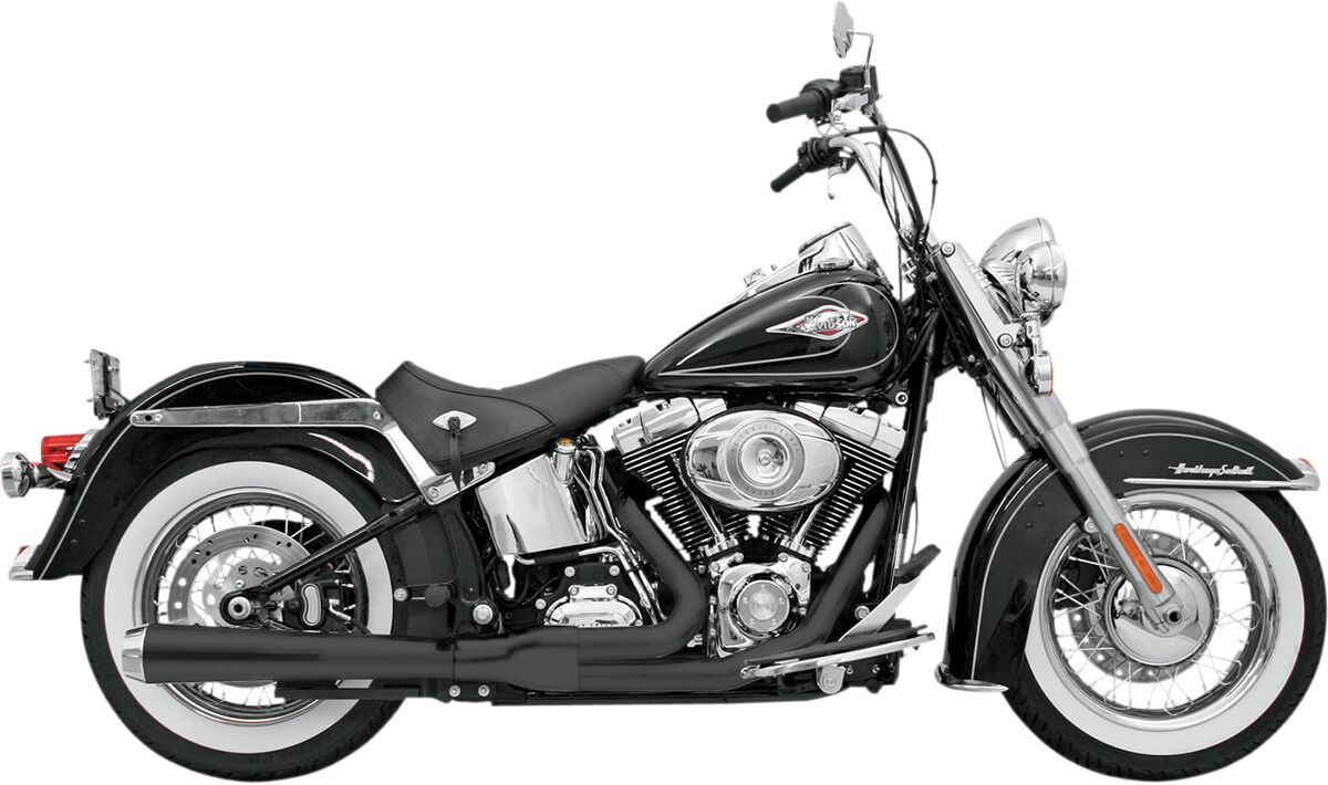 BASSANI XHAUST 12121J SCARICO COMPLETO Road Rage 2:1 Harley Davidson FLS 1690 85>17