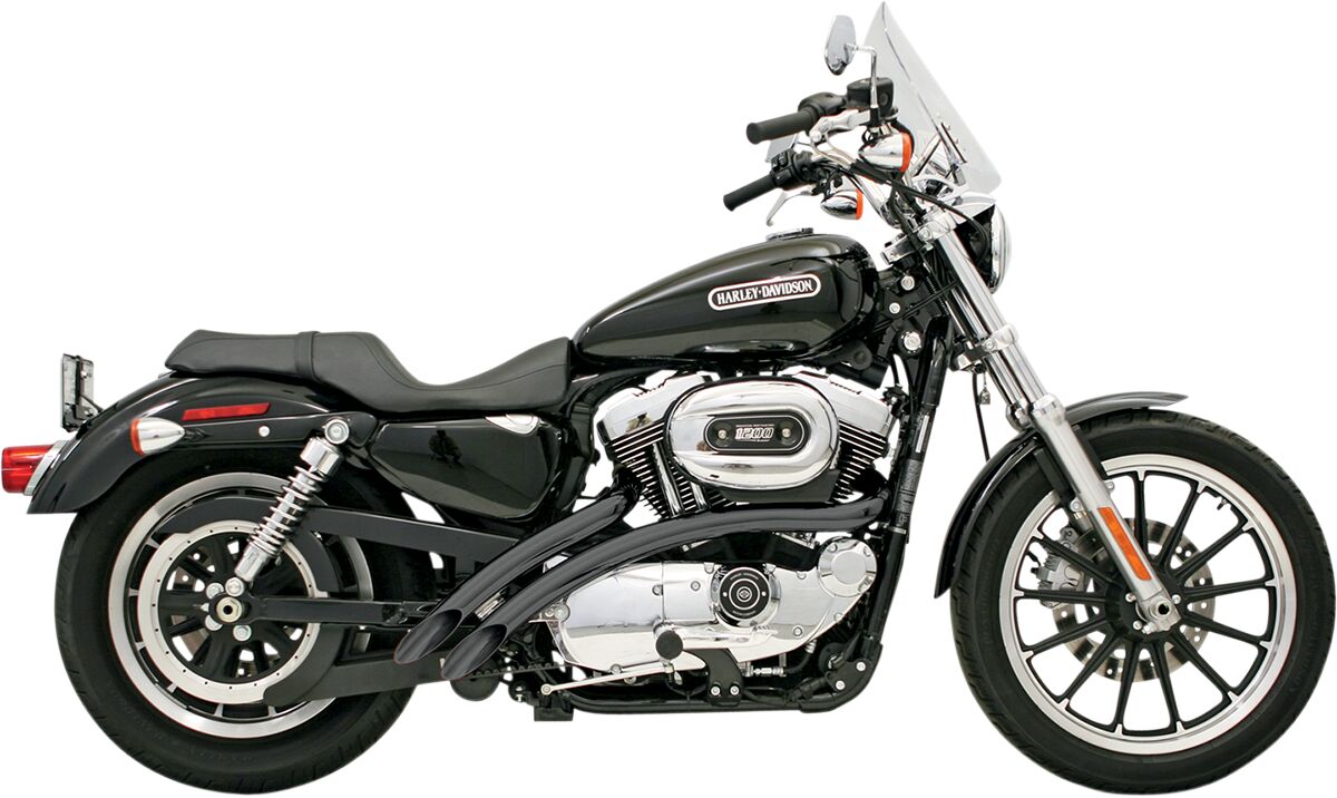 BASSANI XHAUST XL-FF12B SCARICO COMPLETO Radial Sweeper Harley Davidson XL 883 C 86>03