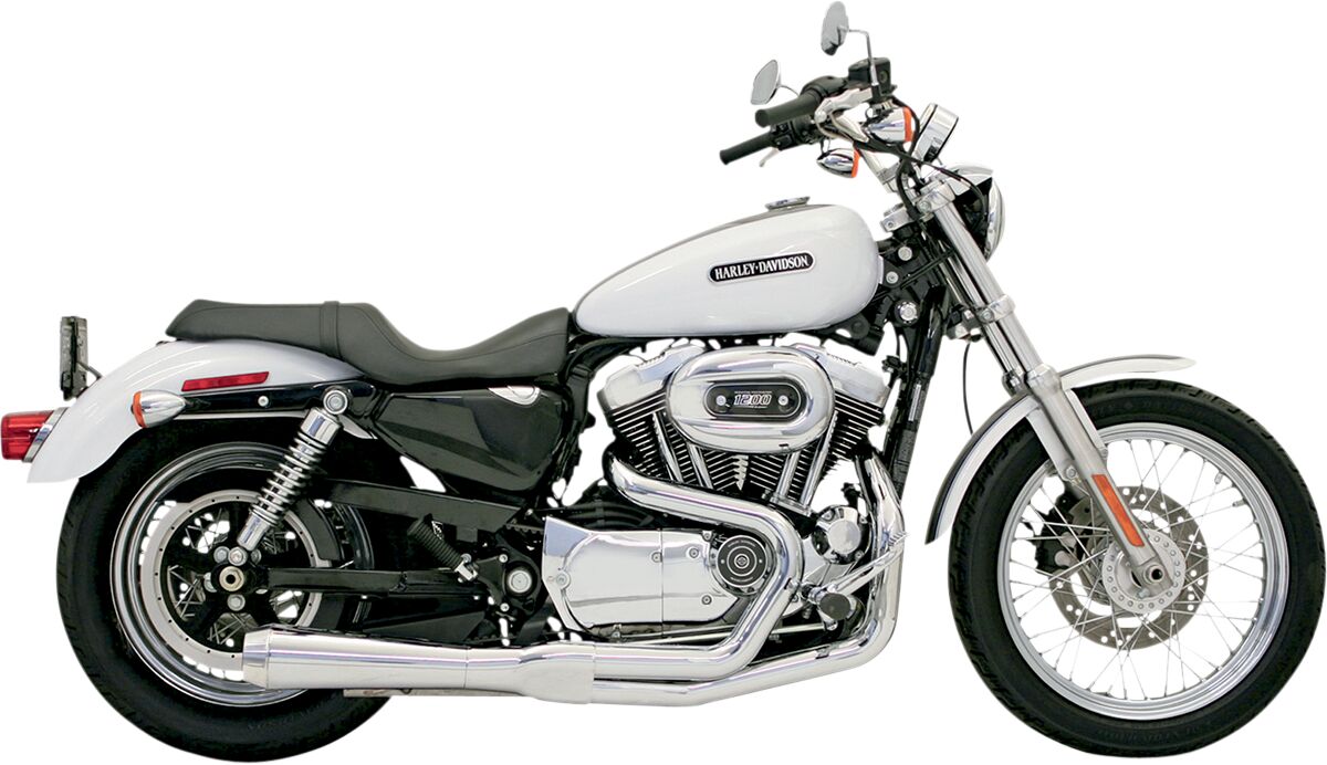 BASSANI XHAUST 14212J SCARICO COMPLETO 2 in 1 Road Range XL Harley Davidson XL 883 C 86>03