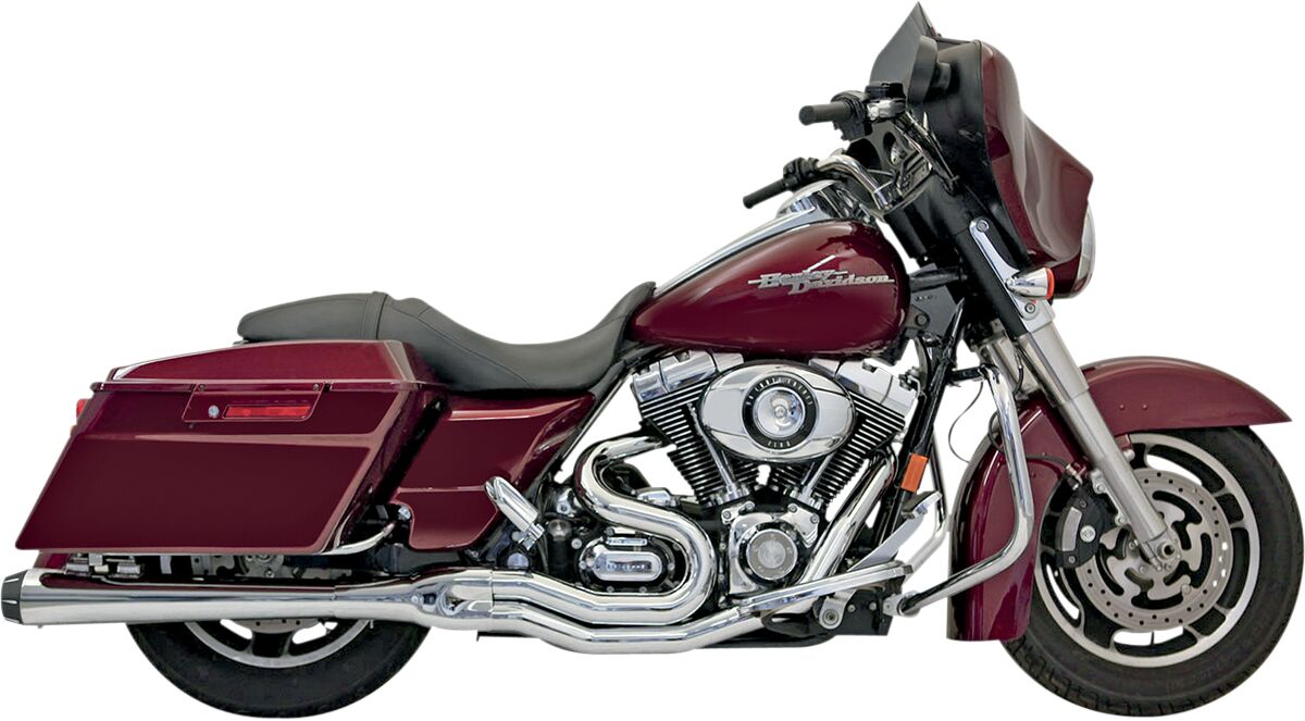 BASSANI XHAUST FLH-767 SCARICO COMPLETO Touring 2 in 1 Road Rage II Mega Power Harley Davidson FLHXS 1690 ABS 95>16