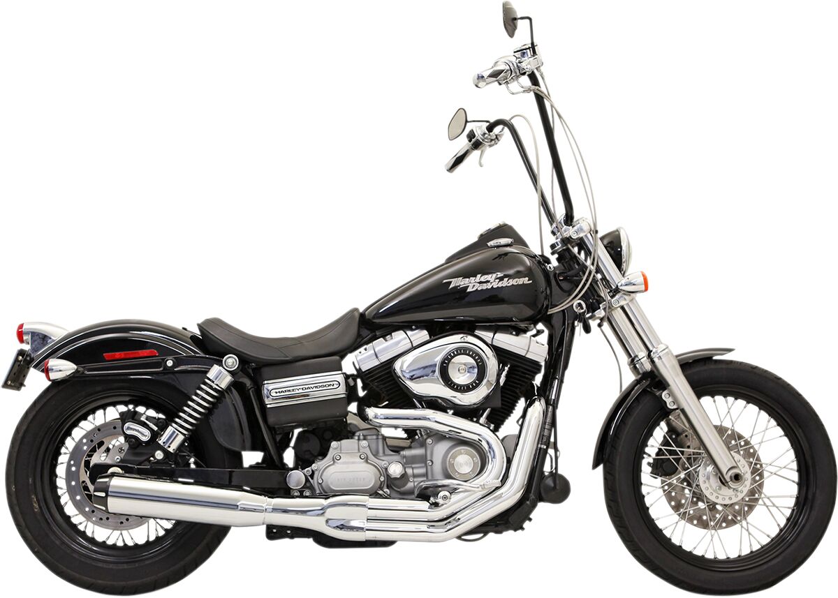 BASSANI XHAUST 1D18R SCARICO COMPLETO 2 in 1 Road Rage II B1 Power Harley Davidson FXDF 1690 91>17