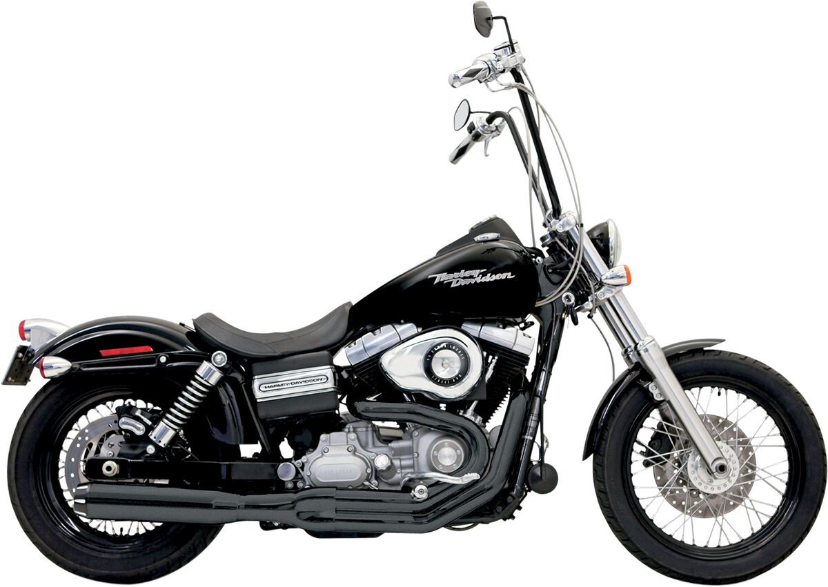 BASSANI XHAUST 1D18RB SCARICO COMPLETO 2 in 1 Road Rage II B1 Power Harley Davidson FXDF 1690 91>17