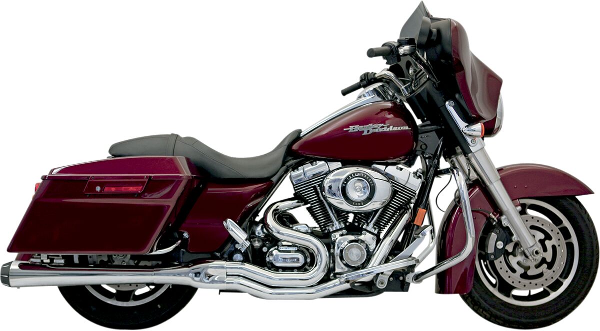 BASSANI XHAUST FLH-747 SCARICO COMPLETO 2 in 1 Road Rage B4 Harley Davidson FLHXS 1690 ABS 95>16