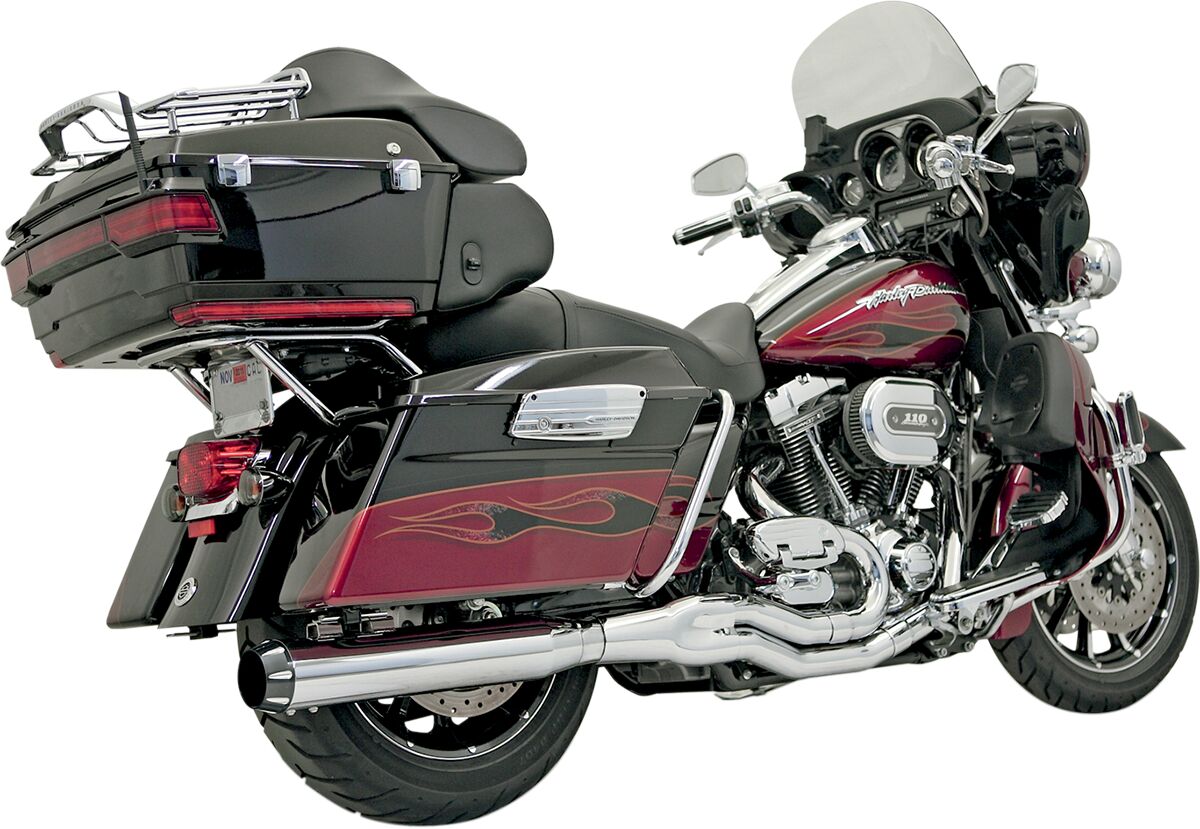 BASSANI XHAUST FLH-757 SCARICO COMPLETO 2 in 1 Road Rage B4 Harley Davidson FLHXS 1690 ABS 95>16