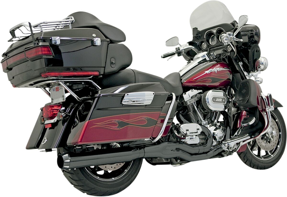 BASSANI XHAUST FLH-757B SCARICO COMPLETO 2 in 1 Road Rage B4 Harley Davidson FLHXS 1690 ABS 95>16