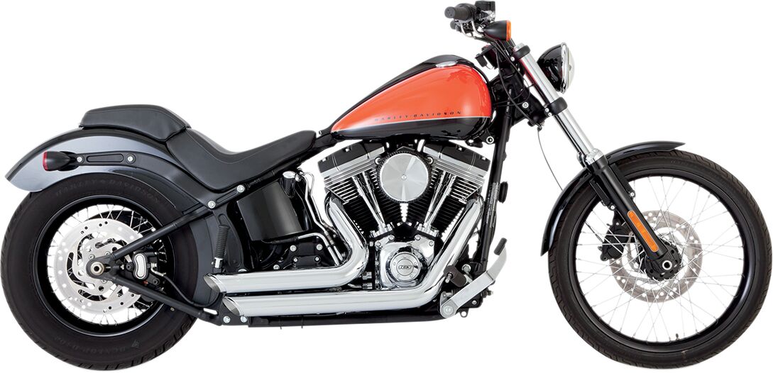 VANCE HINES 17225 Scarico Staggered Shortshot HARLEY DAVIDSON FLS 1690 12>17