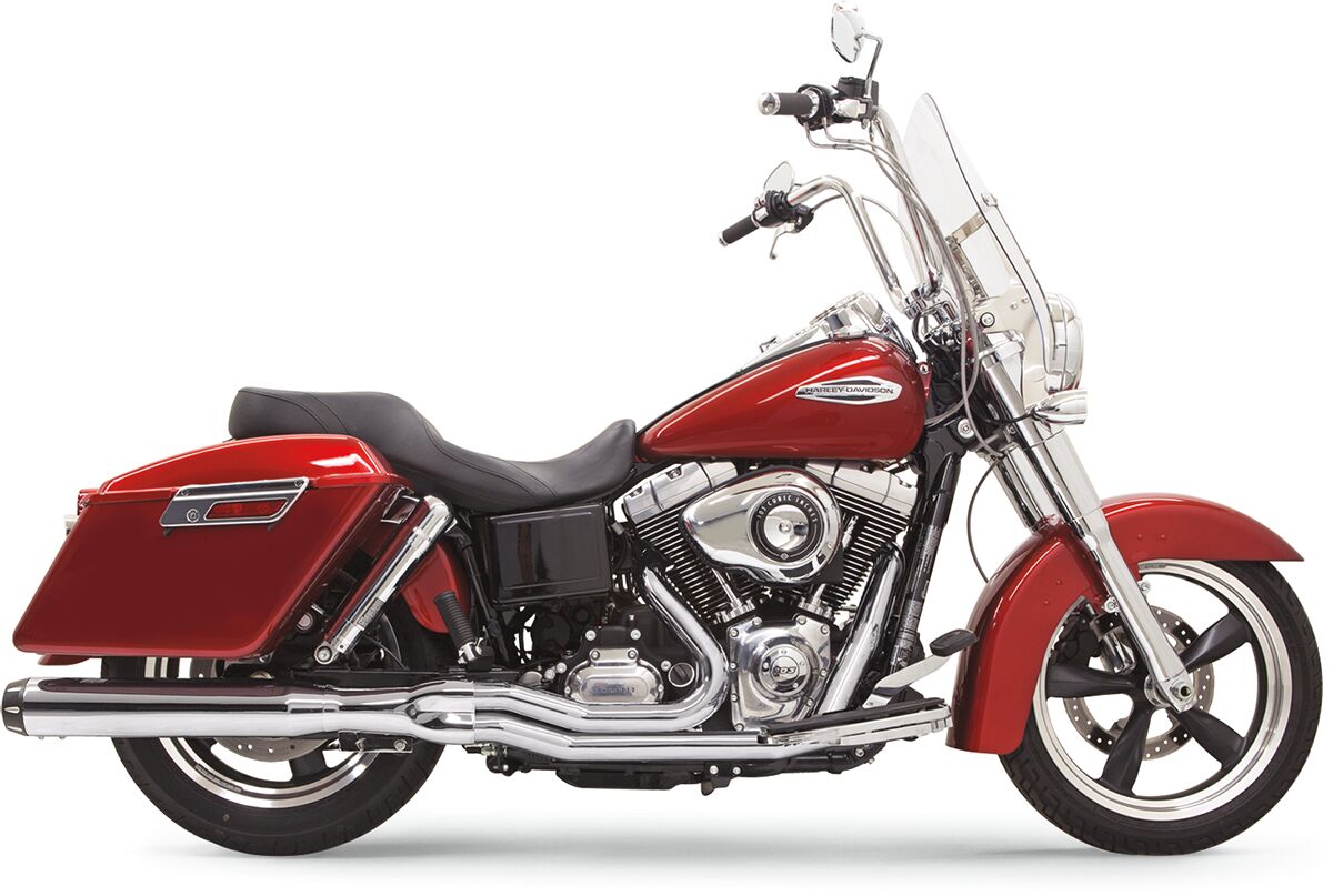 BASSANI XHAUST 1D28R SCARICO COMPLETO 2 in 1 Road Range Harley Davidson FLD 1690 ABS 12>13